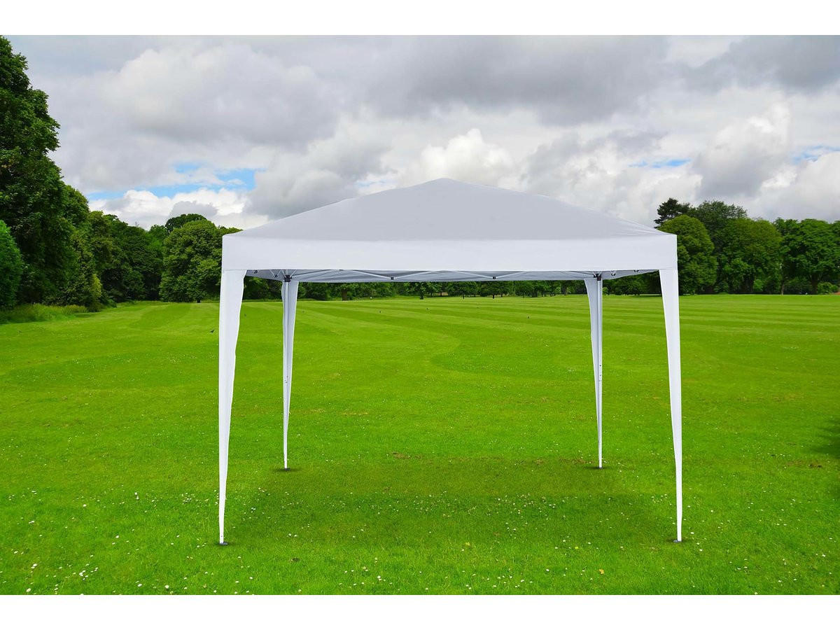 PARTYZELT UND PAVILLON natacha 3 weiss - Weiß, Metall (300/248/300cm) - Habitat Garten