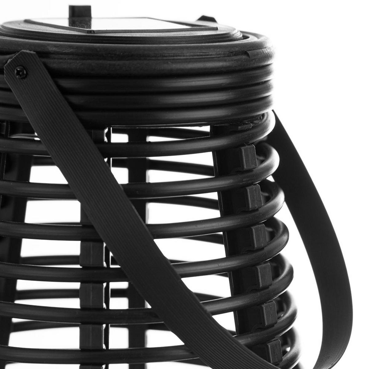 LED AUSSENLEUCHTE Solarlampe Schwarz - Schwarz, Kunststoff (18/18/26cm) - Nowa