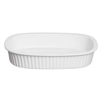 AUFLAUFFORM Bianco weiß 32 x 24 cm - Weiß, Keramik (32/24/6cm) - Ritzenhoff Breker