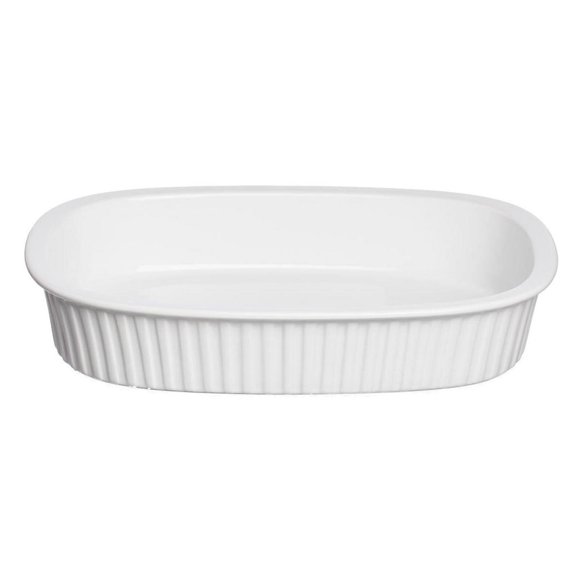 AUFLAUFFORM Bianco weiß 32 x 24 cm - Weiß, Keramik (32/24/6cm) - Ritzenhoff Breker