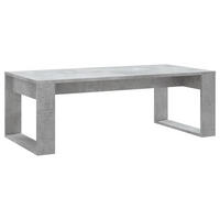 COUCHTISCH Betongrau 102x50x35 cm Holzwerkstoff - Grau, Holzwerkstoff (50/102/35cm) - furnicato