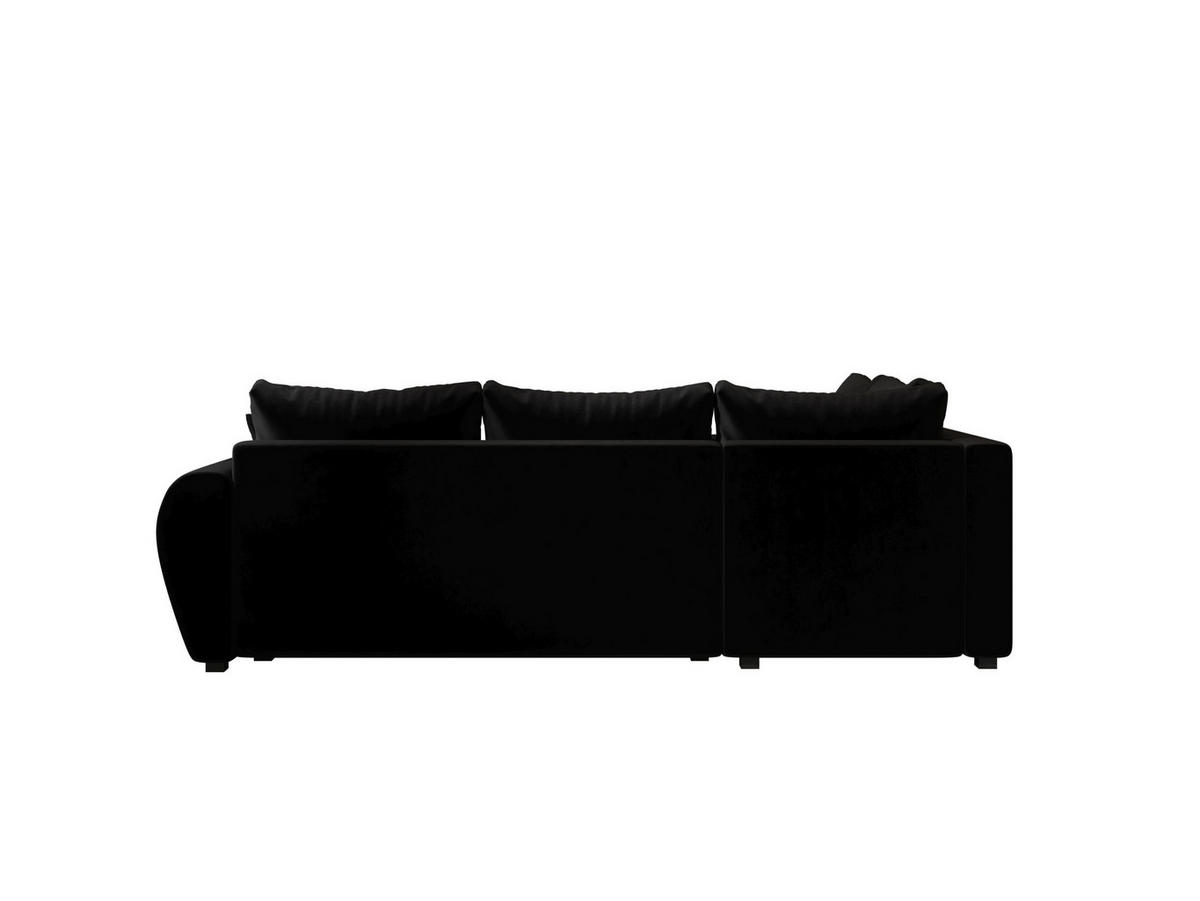 ECKSOFA MOLISA L PLUS Itaka 15 Rechts mit Schlaffunktion - Schwarz, Textil (235/175cm) - Bedante