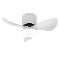 DECKENVENTILATOR Pyndar 70/70/25 cm - Weiß, Metall (70/70/25cm) - ZMH