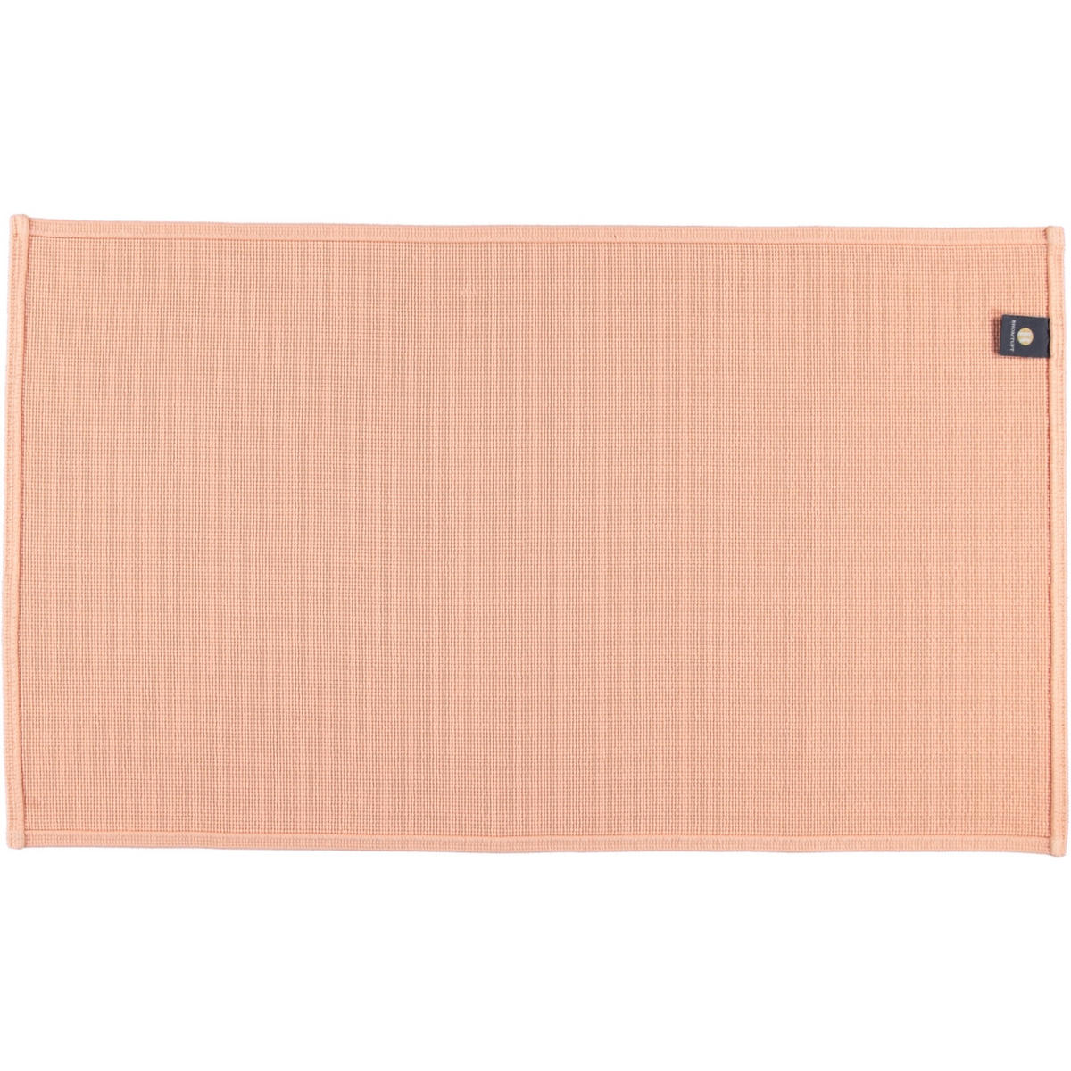 BADEMATTEN PLAIN PEACH - 405 - Orange, Textil (70/120cm) - Rhomtuft