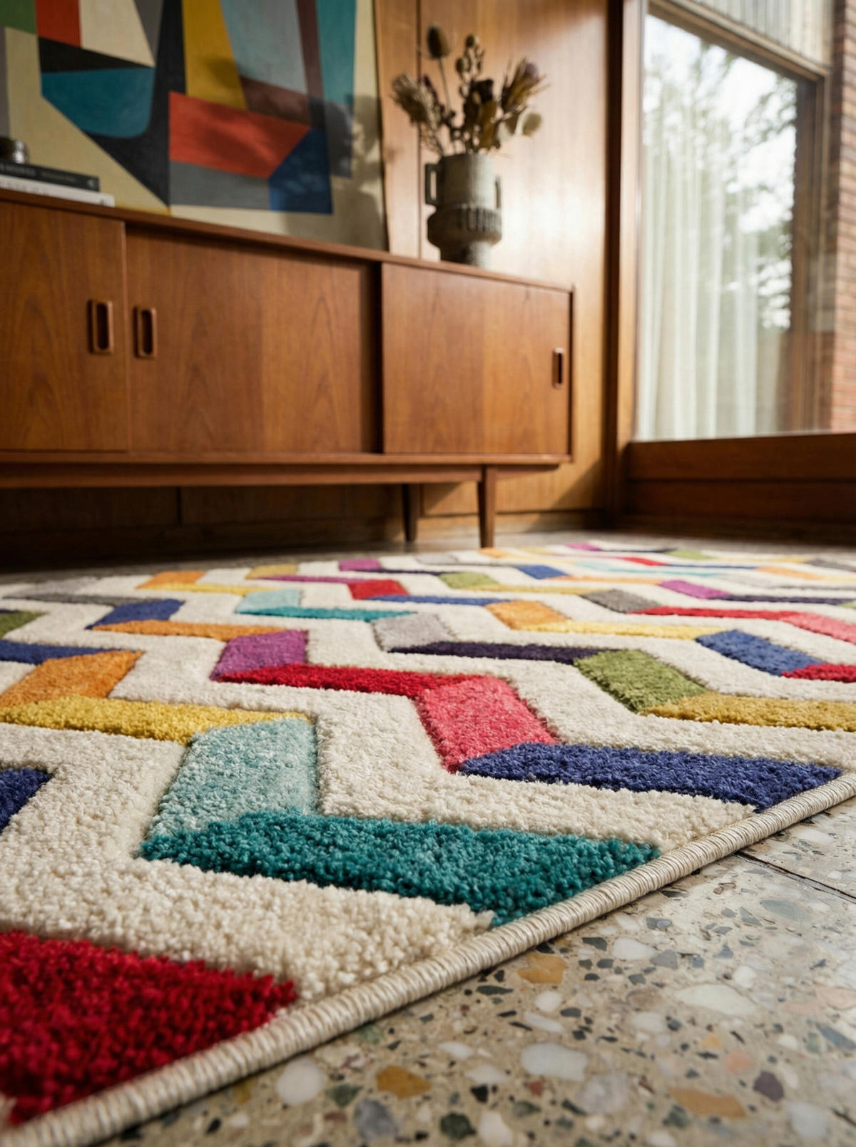 TEPPICH Bunt-Design, geometrisch MEON JOSH, Multi 160x230 cm - Multicolor, Textil (160/230cm) - KADIMA DESIGN