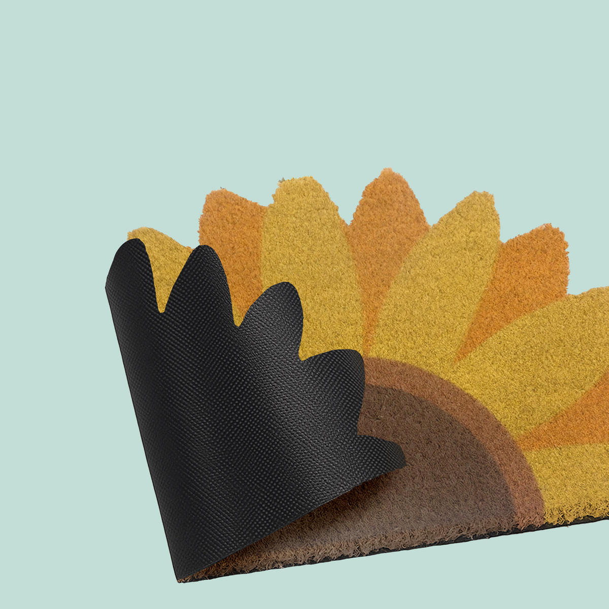 FUSSMATTE - Multicolor, Kunststoff/Textil (80/50cm) - Relaxdays