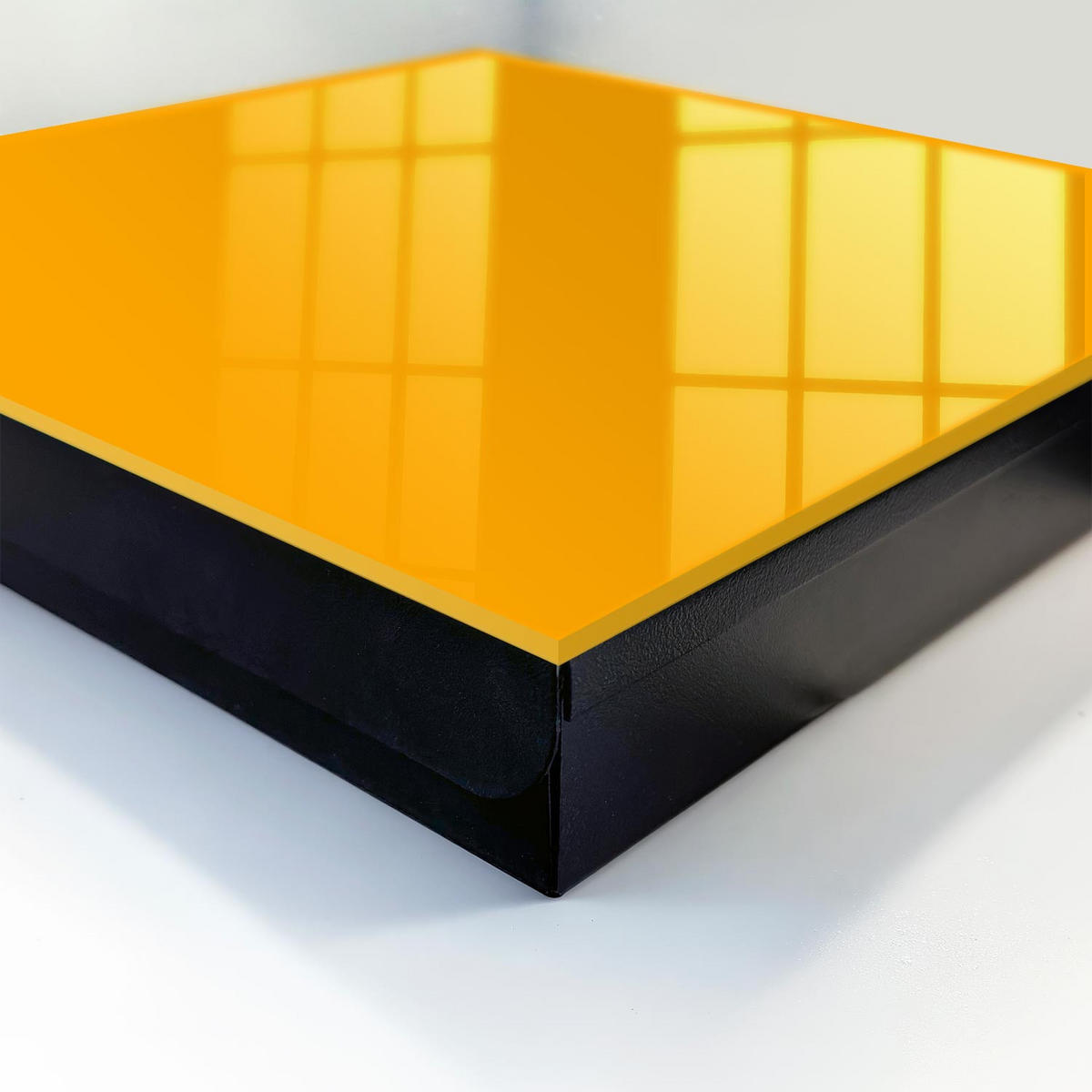 SCHLÜSSELBOX Schwarz 30x30 cm- Türöffnung nach rechts - Beige - Beige, Metall (30/30/5cm) - TULUP