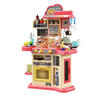 KINDERKÜCHE JOE in Rot mit Zubehör 46-tlg - Rot, Kunststoff (23/55cm) - Coemo