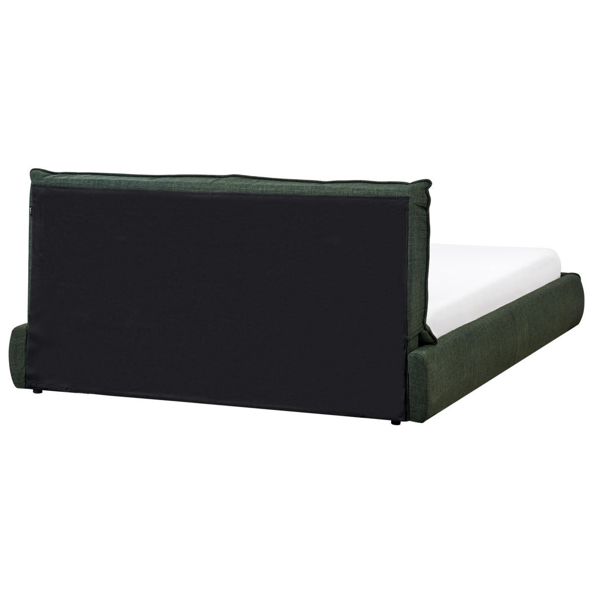 POLSTERBETT mit Lattenrost 160x200 cm Grün Vinay - Grün, Textil (160/200cm) - Beliani