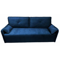 SOFA Blau FERGIO - Blau, Textil (205/90/86cm) - Sepro Meble