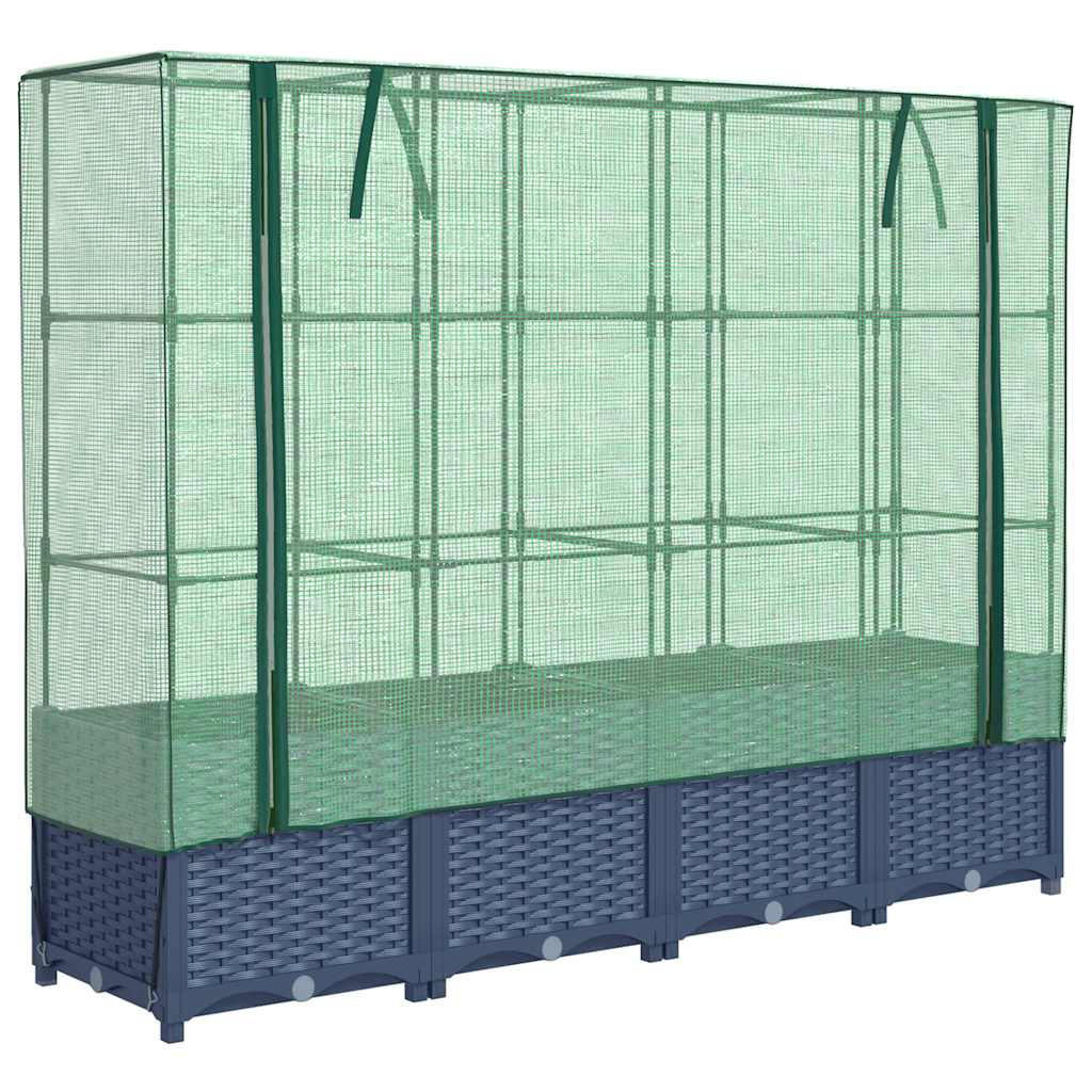 vidaXL Hochbeet Grün 40x138x160 cm