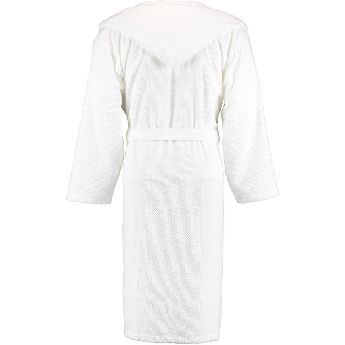 BADEMANTEL UNISEX KAPUZE BARONESSE WEISS - 01 - Weiß, Textil (Snull) - Rhomtuft