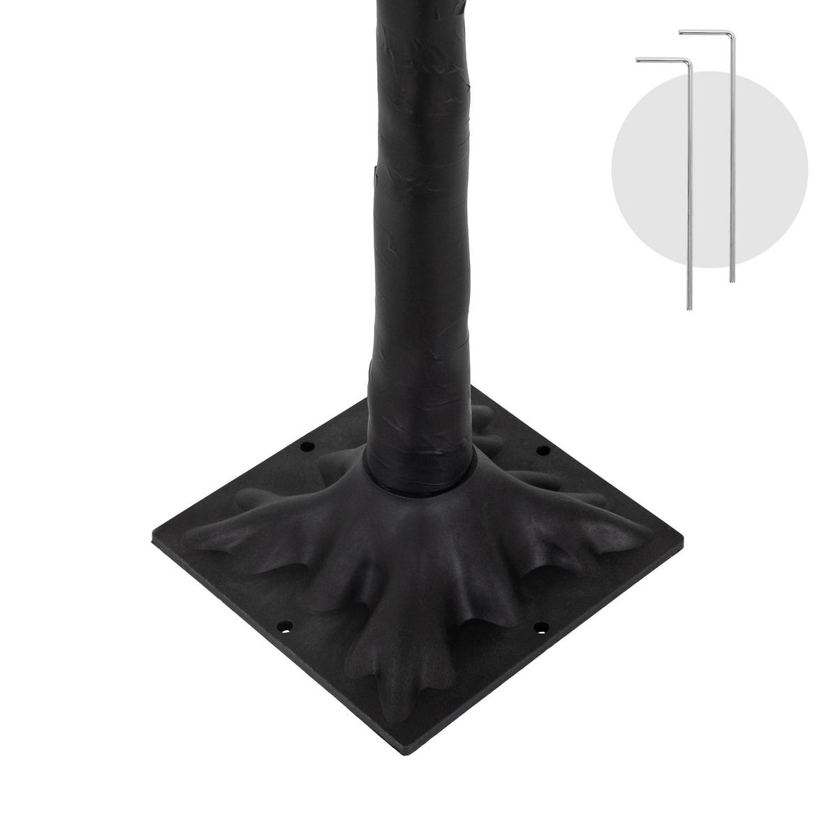 WEIHNACHT BAUM 120 cm - Schwarz, Kunststoff (90/120/90cm)