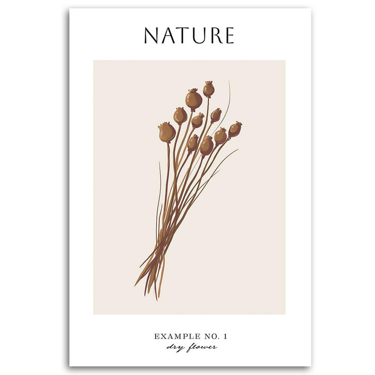 KUNSTDRUCK Beige 80/120 cm - Beige, Textil (80/120cm) - KUNSTLOFT