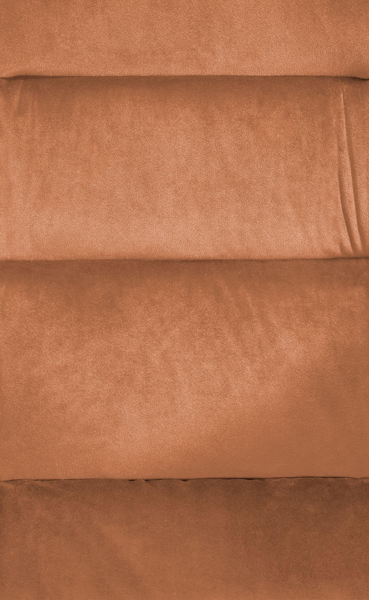 ARMLEHNENSTUHL Samt coffee - Schwarz/Braun, Textil/Metall (57/90/63cm) - CLP
