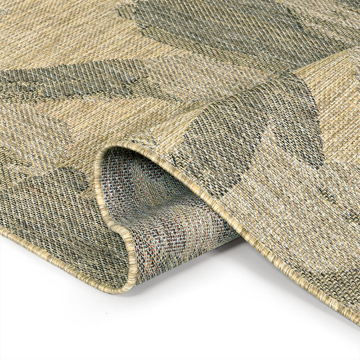 MATTA Inomhus/Utomhus Pinto Loma Mazovia 120x170cm Beige Brun Abstrakt Kort Lugg - Beige, Textil (120/170cm) - Mazovia