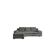 ECKSOFA TOMI Abriamo Dunkelgrau Links - Dunkelgrau, Holz (150/237cm) - Kaiser Möbel