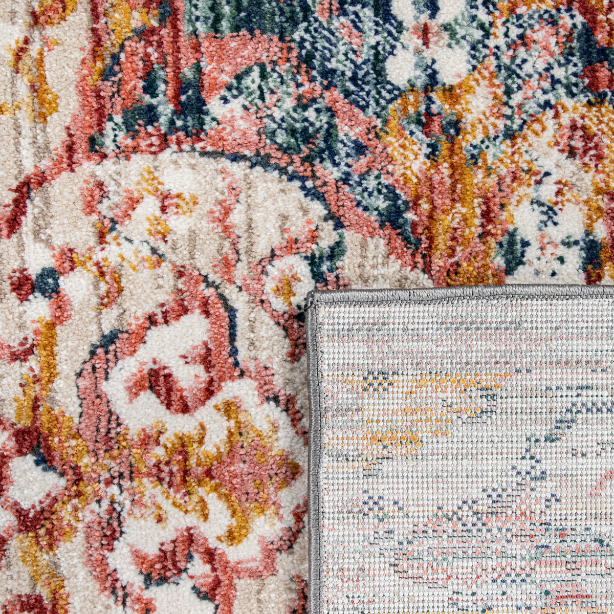 KURZFLORTEPPICH 60/100 cm Herbete 733 - Anthrazit, Textil (60/100cm) - Paco Home