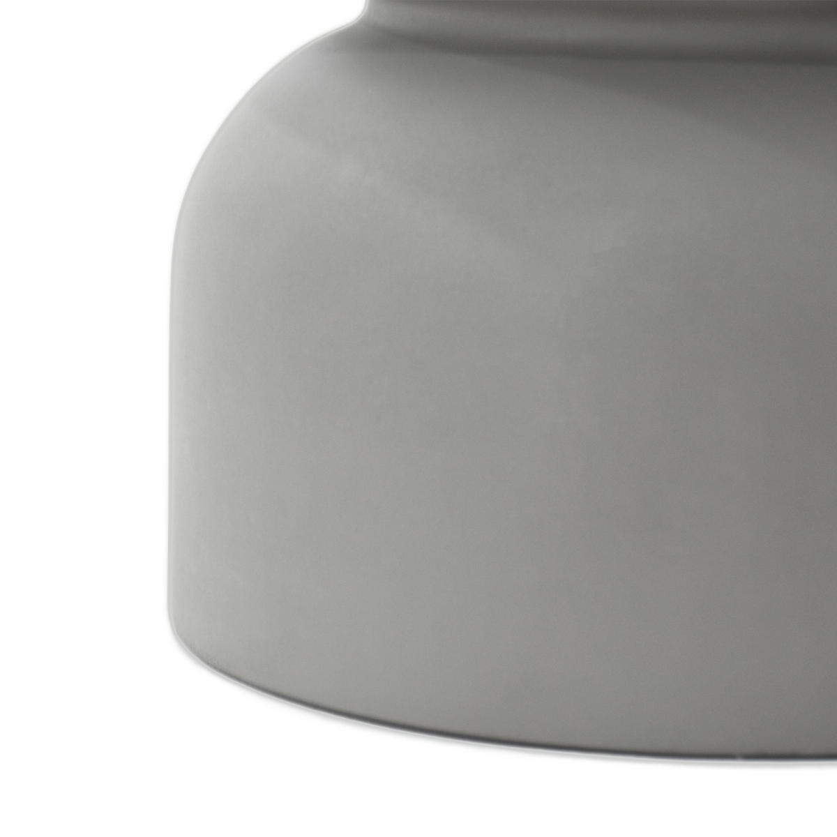 BEISTELLTISCH CHRONOS aus Beton 45 x 45 x 50 cm - Grau, Naturmaterialien (45/45/51cm) - Elementi