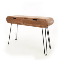 SCHMINKTISCH Fass Braun 120/30/76 cm - Braun, Holz (120/30/76cm) - Hoyz Collection