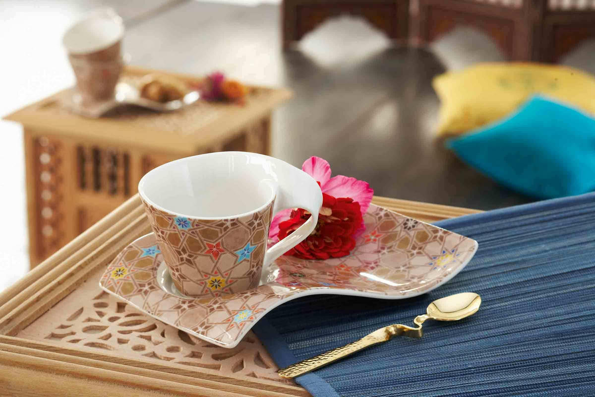 KAFFEELÖFFEL VERGOLDET NewWave Caffè Spoon gold 17,5 cm 6er Set - Goldfarben, Metall - Villeroy & Boch