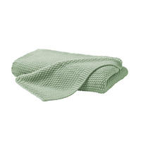 STRICKDECKE 130x170 cm, Kuscheldecke aus 100% Polyacryl, Flauschige Wohnzimmer Wohndecke für Sofa, Bett, Couch - Salbei Grün - Grün, Textil (130/170cm) - Carpe Sonno