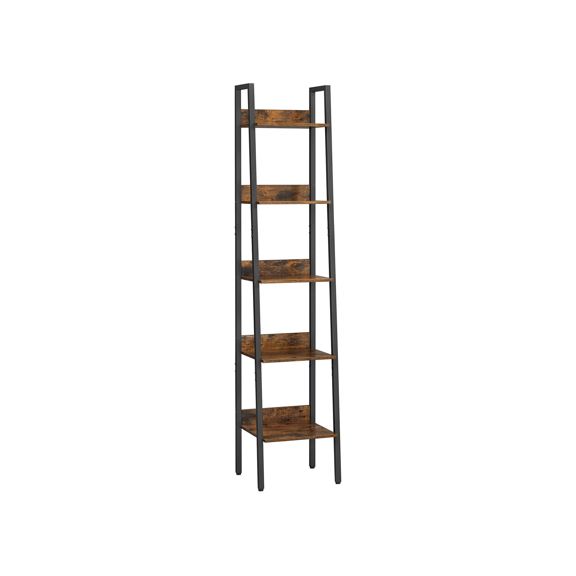 Hansiro Leiterregal Braun 30x170x33.8 cm