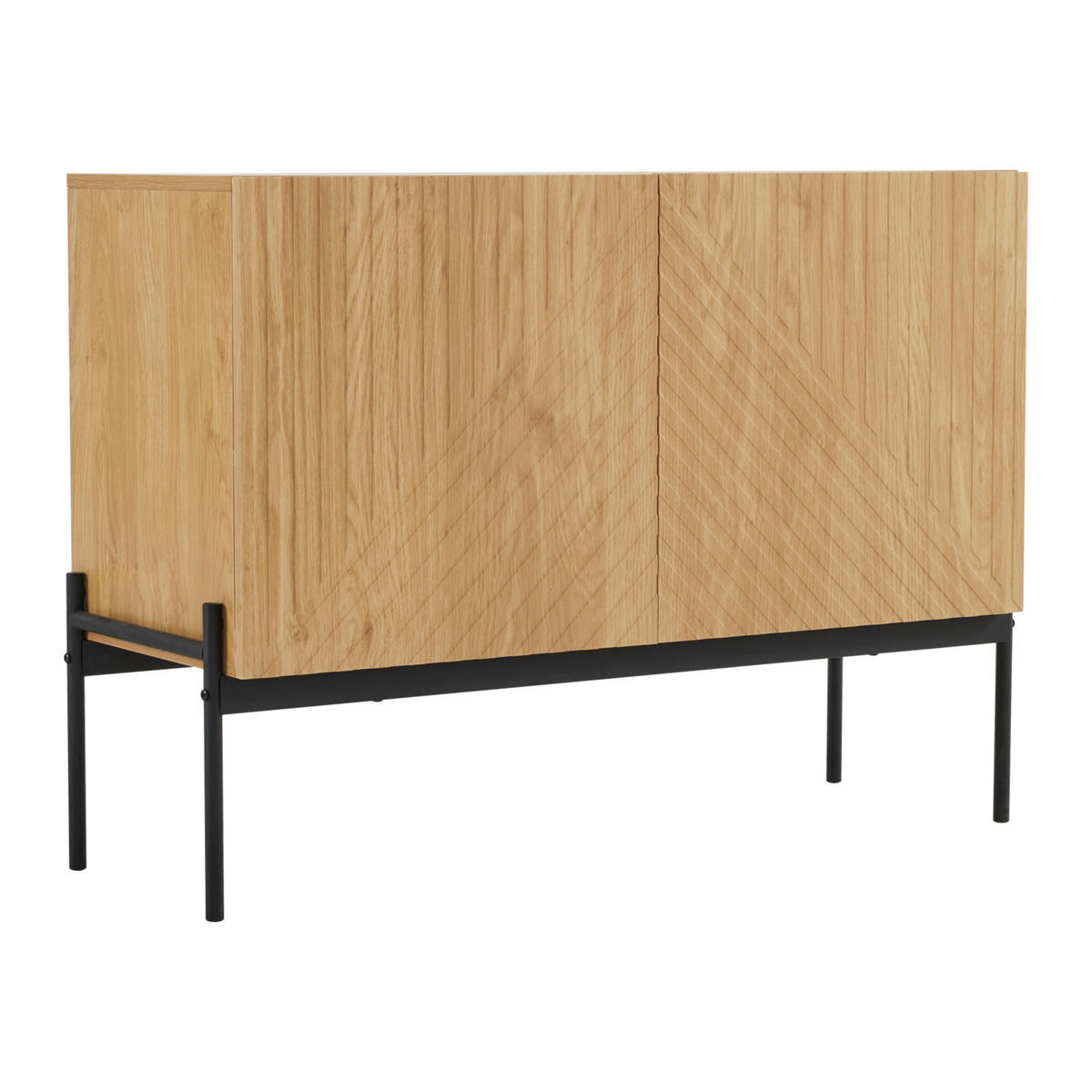 MEHRZWECKSCHRANK in Holzoptik 100/40/70 cm - Hellbraun, Holzwerkstoff (40/70/100cm) - Urban Meuble