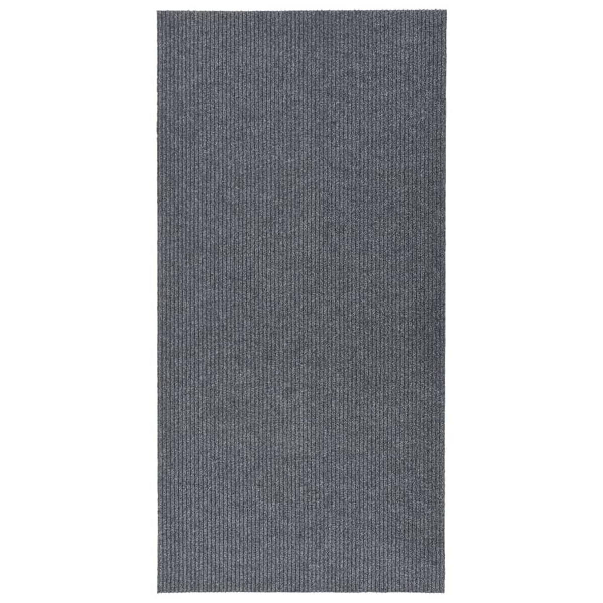 SCHMUTZFANGMATTE 100/200 cm Grau - Grau, Kunststoff/Textil (100/200cm) - vidaXL