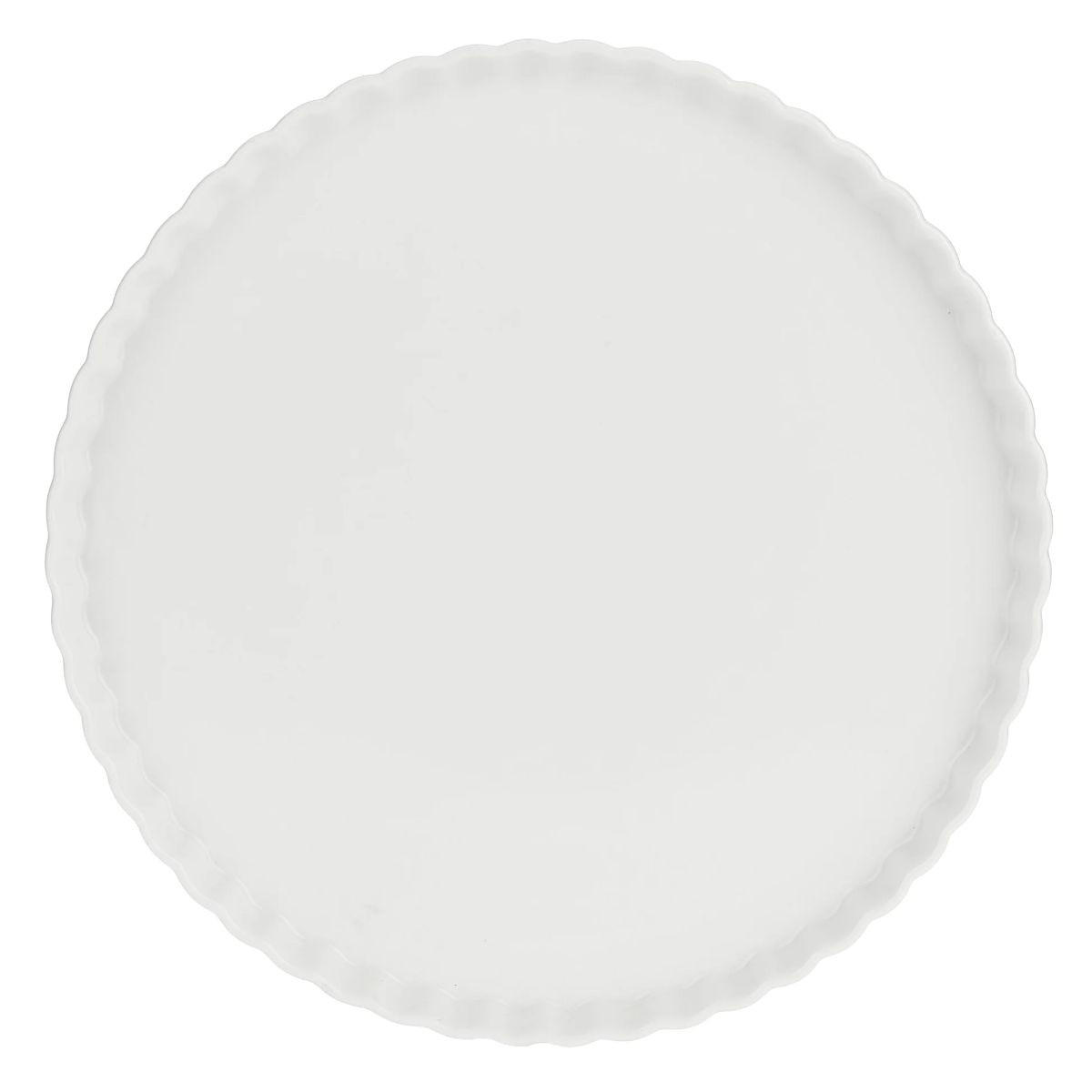 TORTENPLATTE auf Fuß Arezzo 29 x 9 cm - Multicolor, Keramik (29/9/29cm)