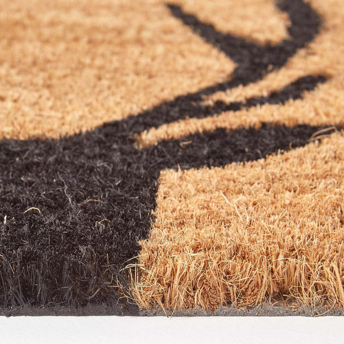 FUSSMATTE Hirsch, Kokos 40/60 cm - Naturfarben, Naturmaterialien (40/60cm) - Homescapes