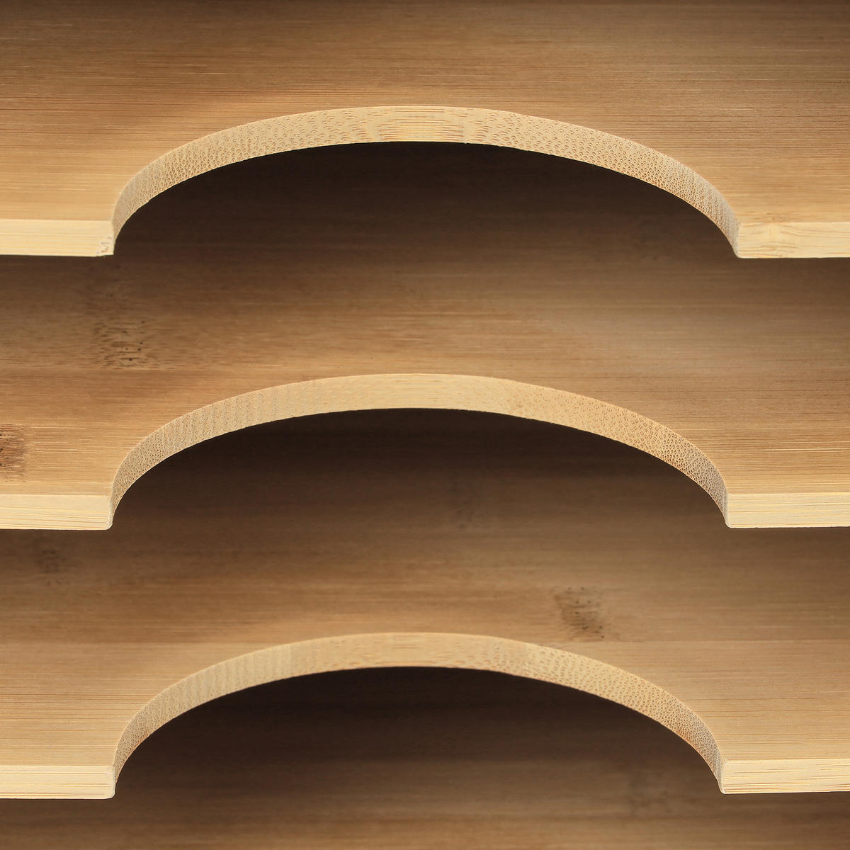 ZÁSOBNÍK na listy - svetlohnedá, drevo (32.5/23.5/24cm) - Relaxdays