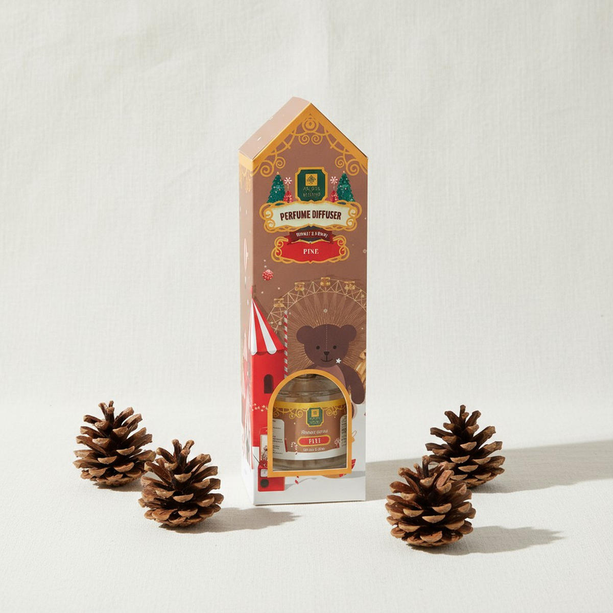 DUFTÖL 100 ml - Braun, Glas (6/6/20cm)