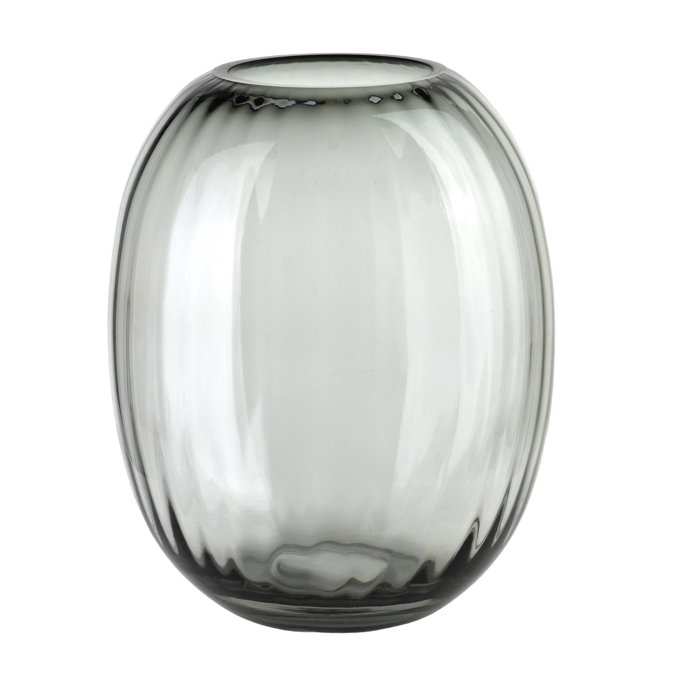 VASE Serenite Grau 20xh25,5 cm Glas - Grau, Glas (25.5cm) - Mondex