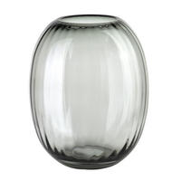 VASE Serenite Grau 20xh25,5 cm Glas - Grau, Glas (25.5cm) - Mondex