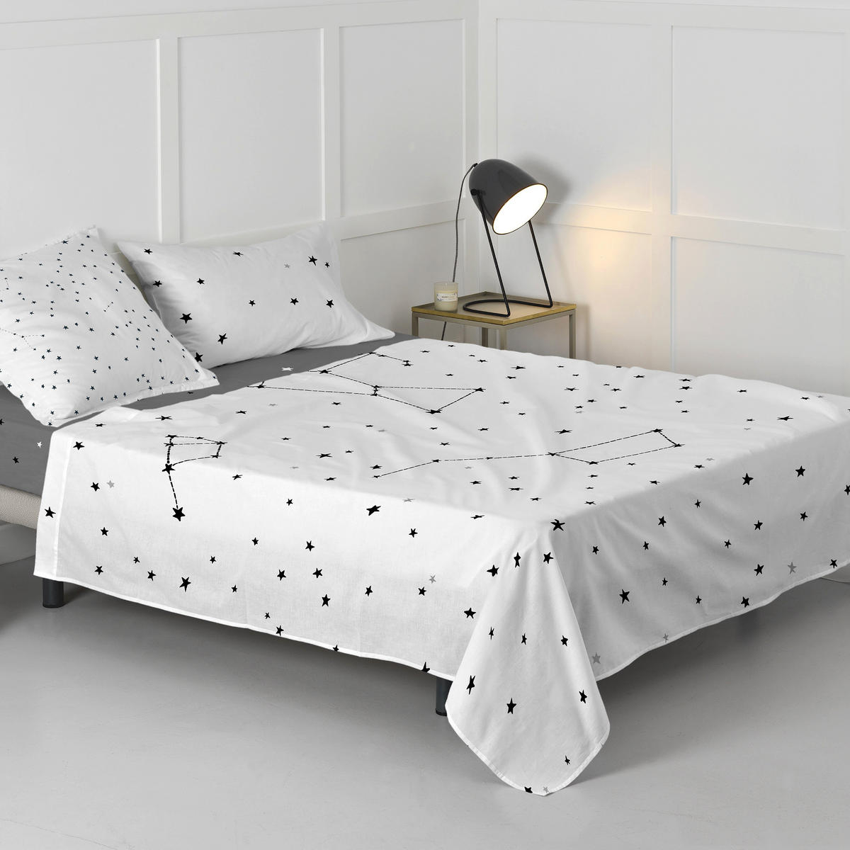 OBERBETTLAKEN constellation 180x270 cm mehrfarbig - Multicolor, Textil (180/270cm) - Happy Friday