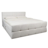 BOXBETT Modena 1 hellbeige 180/200 cm - Beige, Textil (180/200cm) - wonello
