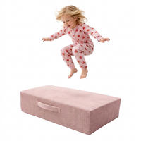 KINDER-SPRUNGMATRATZE für aktive Spiele rosa - Pink, Textil (80/24/60cm) - AngeLove