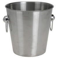 CHAMPAGNERKÜHLER Basic Silber 24/21/21 cm Metall - Silberfarben, Metall (21/21cm) - Mondex