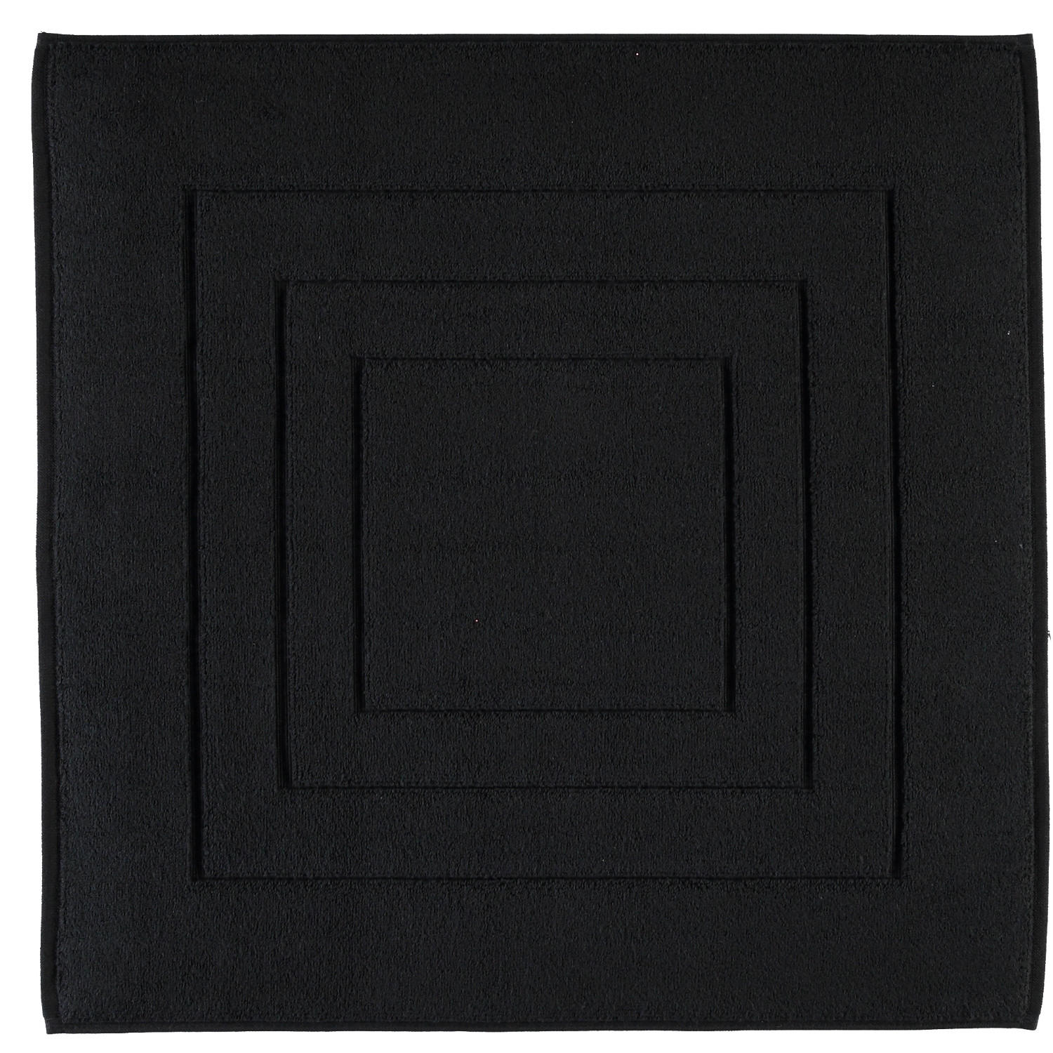 BADEMATTEN FEELING SCHWARZ - 7900 - Schwarz, Textil (60/60cm) - Vossen