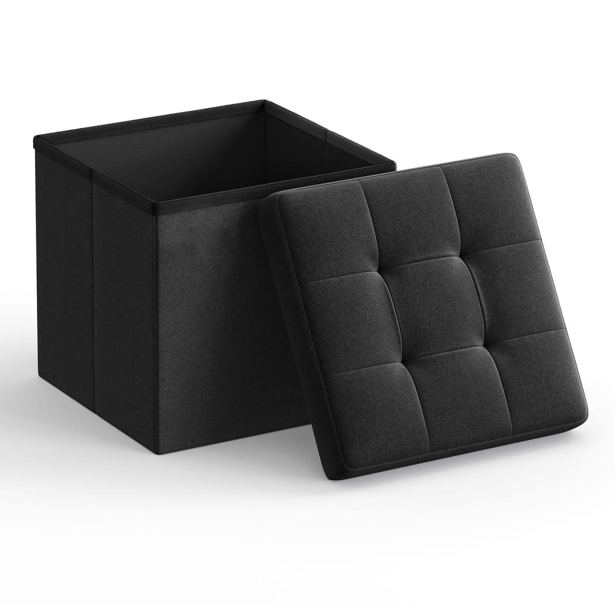 SITZBOX Grau 30x30 cm Klappbar - Grau, Holzwerkstoff (30/30/30cm)