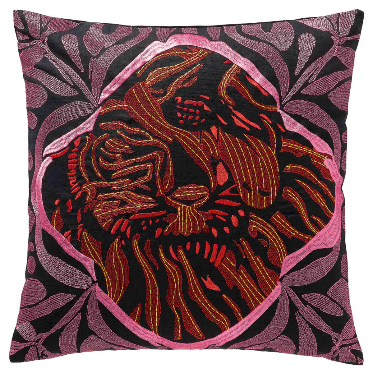 ZIERKISSENHÜLLE TIGER - Pink, Textil (45/45cm) - Sportalm Kitzbühel