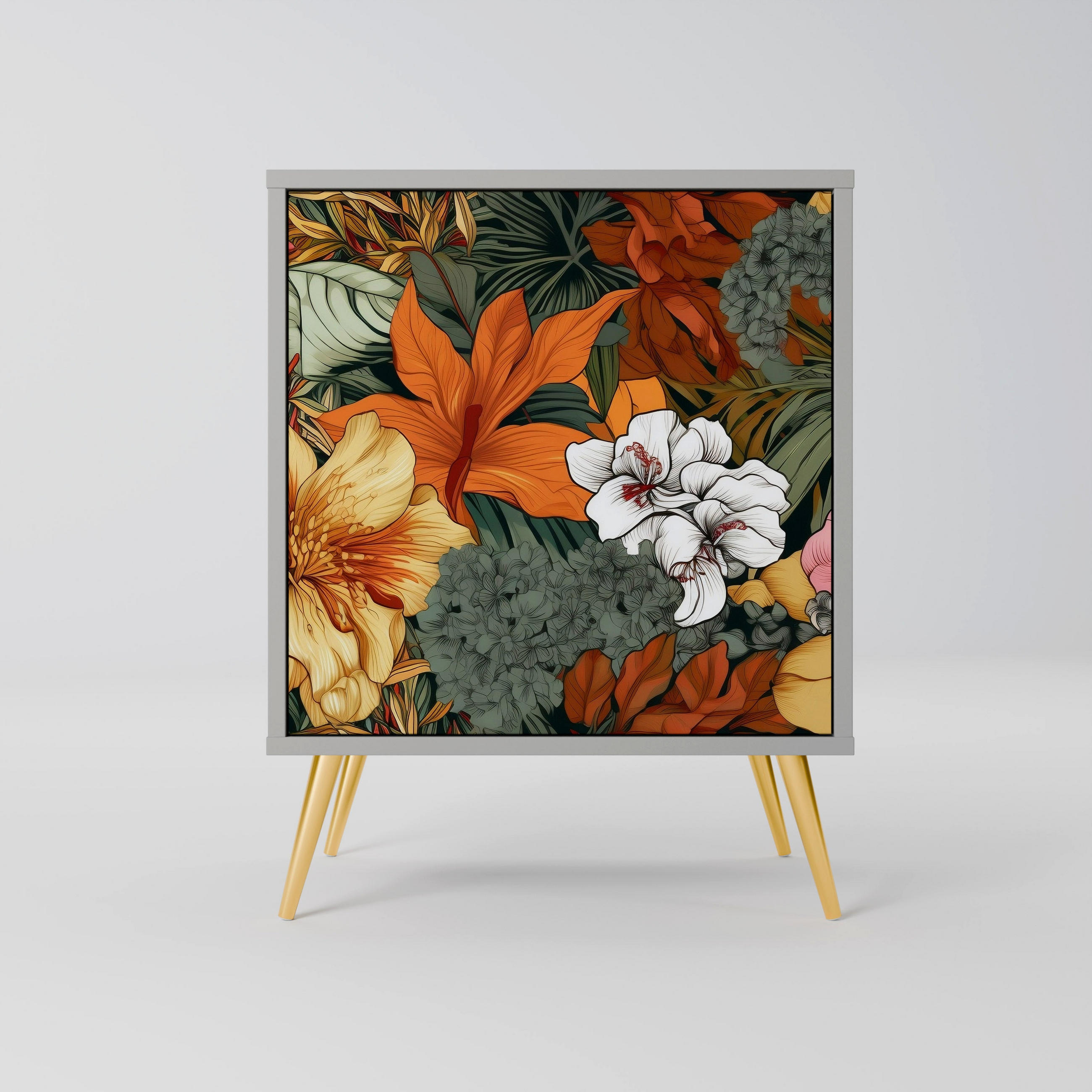 SpaceRebels Sideboard Grau 57.5x75.5x42 cm
