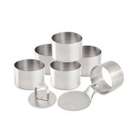 SPEISERING Michael Silberfarben, 8-teilig - Silberfarben, Metall (8/5/8cm) - Mömax