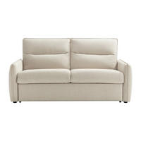SCHLAFSOFA - 3 Personen - Stoff - Beige - - Beige, Textil (195/101/210cm) - Vente-Unique
