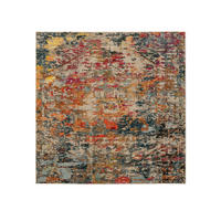 TEPPICH Casa Multicolor 200/200 cm - Multicolor, Naturmaterialien/Textil (200/200cm) - benuta