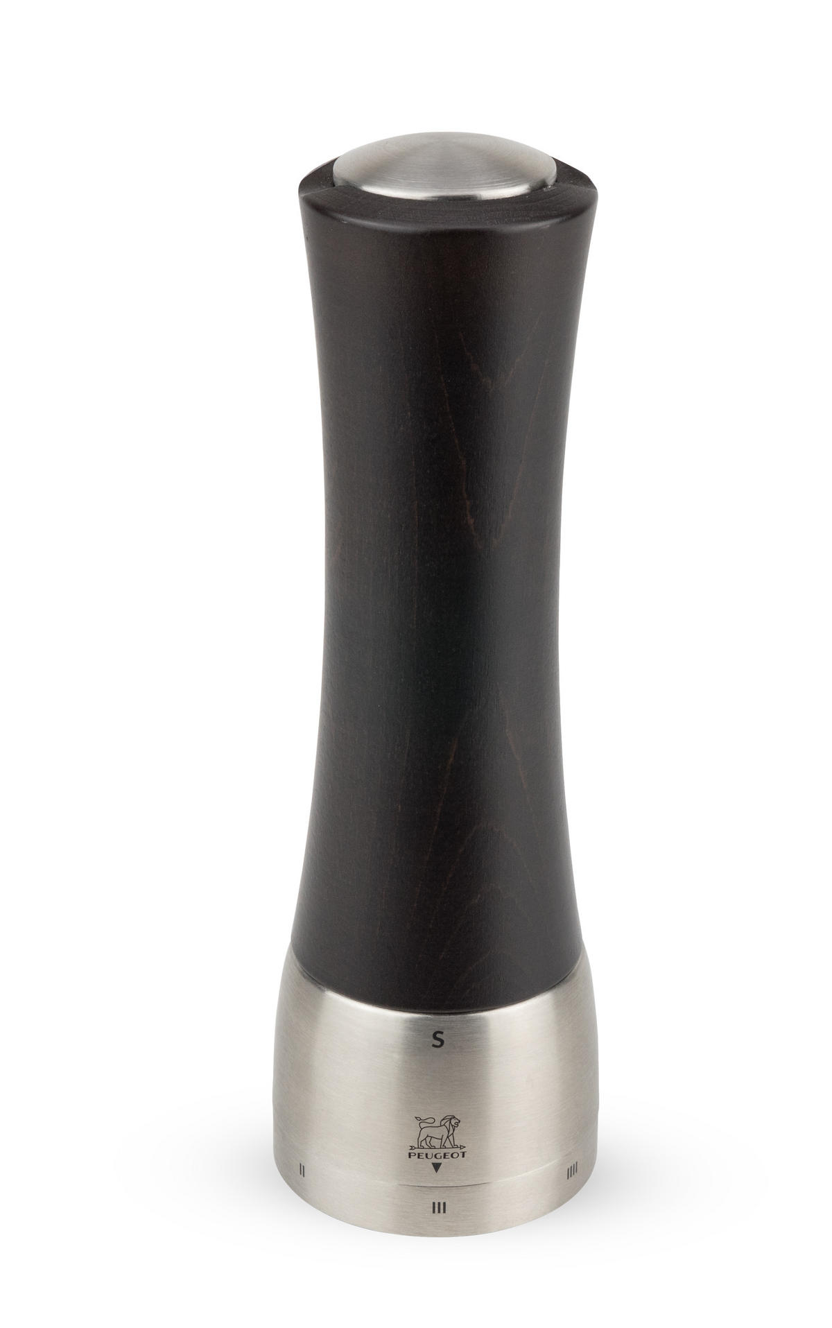 SALZMÜHLE Daman 21cm Buchenholz Schokolade Zirkonia-Mahlwerk - Braun, Holz (6.5/21/6.5cm) - PEUGEOT