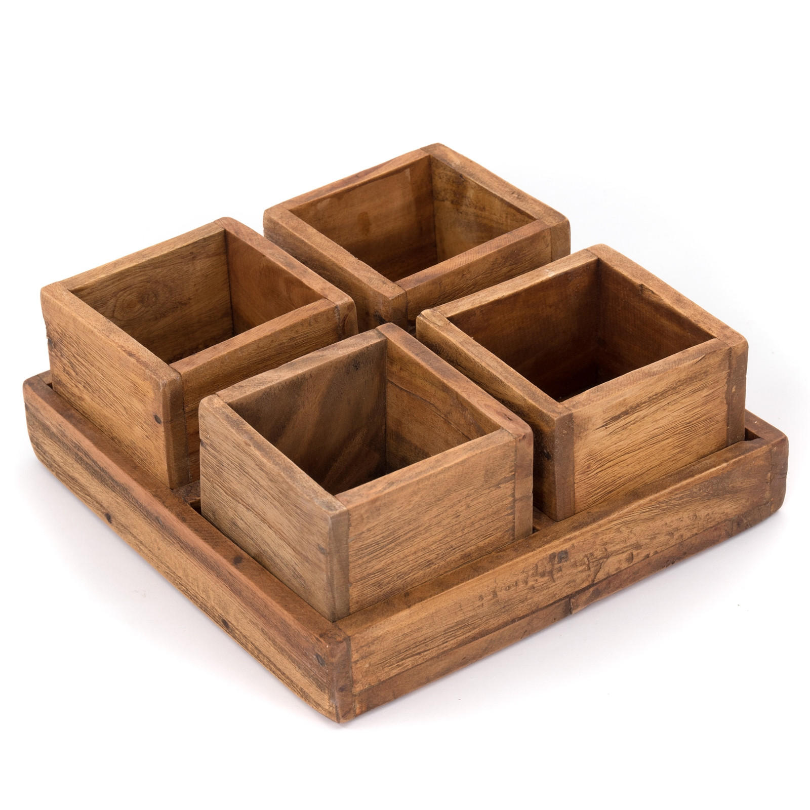 Design Delights Aufbewahrungskisten Natur 24x4x24 cm