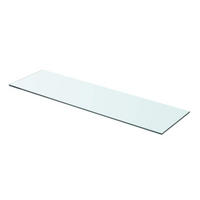 WANDBOARD 70/20/0,8 cm aus Glas Transparent - Transparent, Glas (70/0.8/20cm) - vidaXL