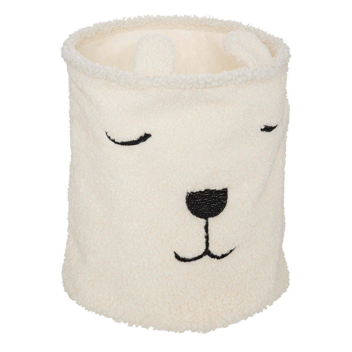 SPIELZEUGKORB Bouclé-Optik Toy 35/35/40 cm - Beige, Textil (35/35cm) - Atmosphera for kids